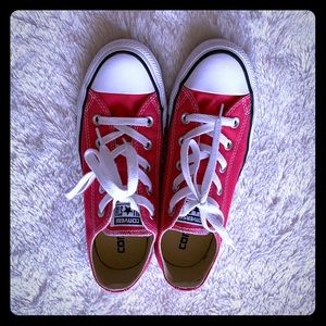 Hot Pink Converse Chucks All Stars Size 6 EUC